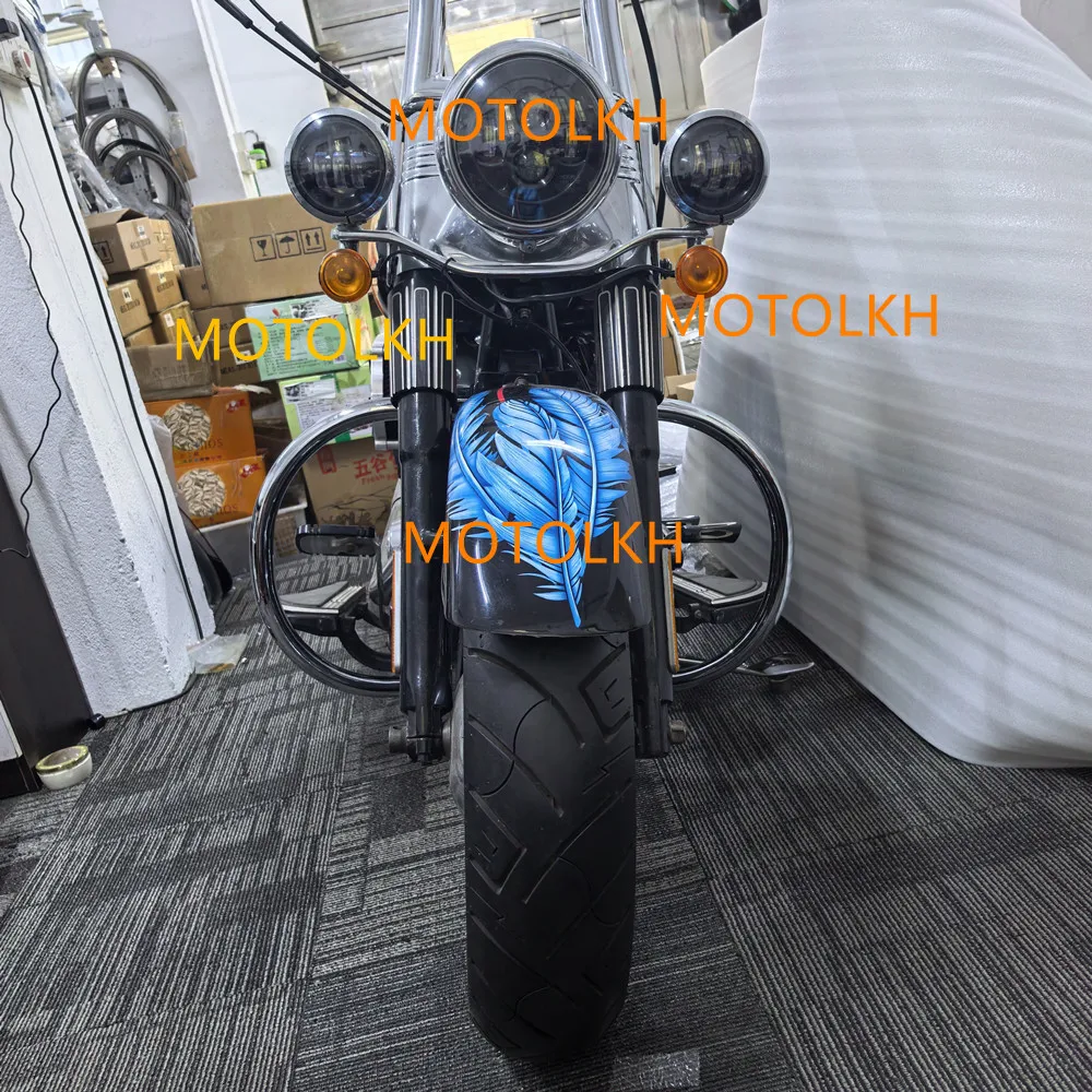 Highway Bars Engine Guard Crash Bar Bumper  For Harley Softail Heritage Classic Fat Boy Springer Standard FXST Deluxe 00-17