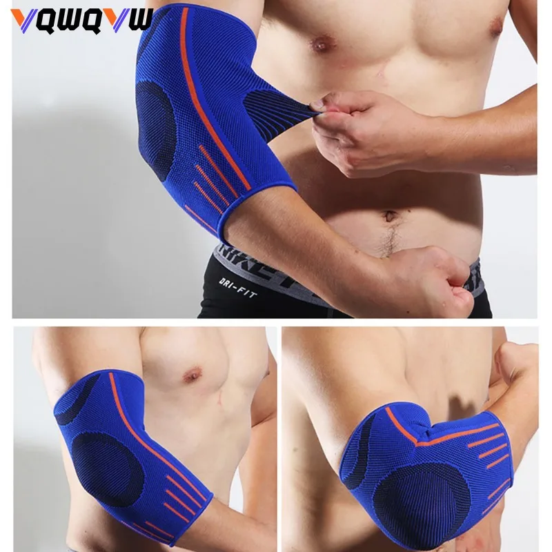 1Pcs Elbow and Knee Pads  Compression Sleeves for Pain Relief and Support during Sports and Workouts Basketball Volleyball