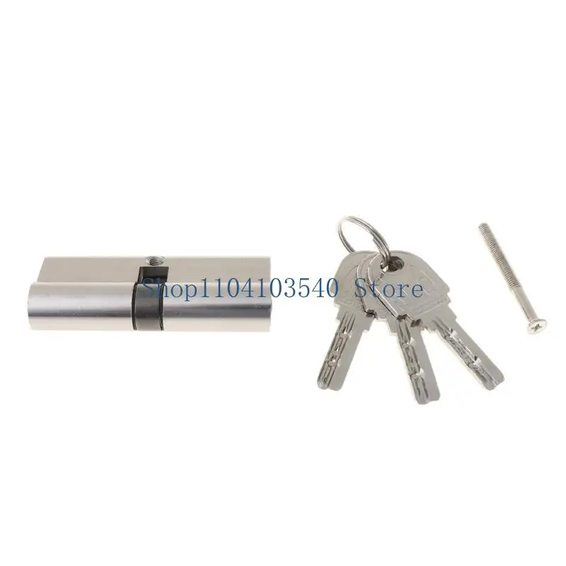 02DC Metall -Türschloss Zylinder Ersatz Antitheft Security Innenschlos