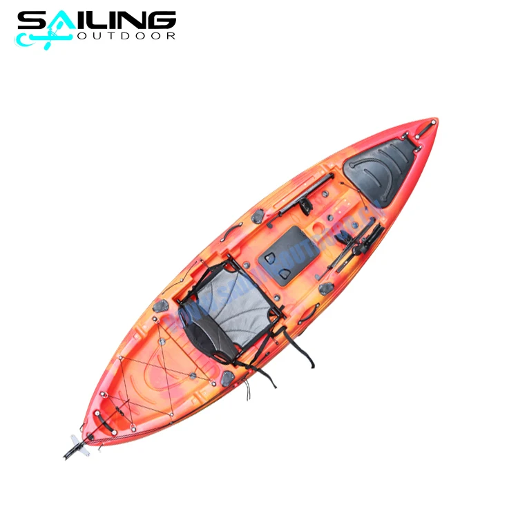 Sailing outdoor Sit On Top Fishing Kayaks With Fold Up Seat Chinese Kayak Supplier