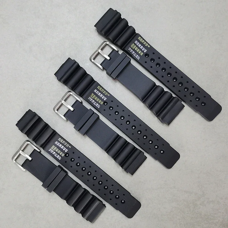 Rubber Sport Strap N.D.Limits 20mm 22mm 24mm Men Diving Resin Replacement Watch Band for Citizen BN0151 BN0150 Promaster