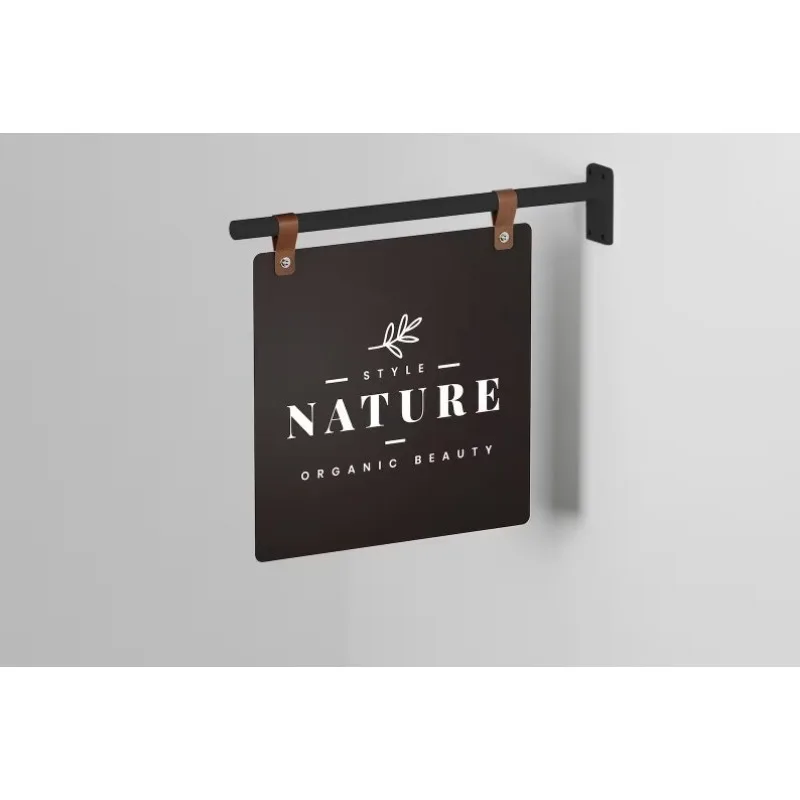 

Custom Hanging Sign, Acrylic Blade, Custom Blade, Hanging, Flag, Custom, Square Blade, Business
