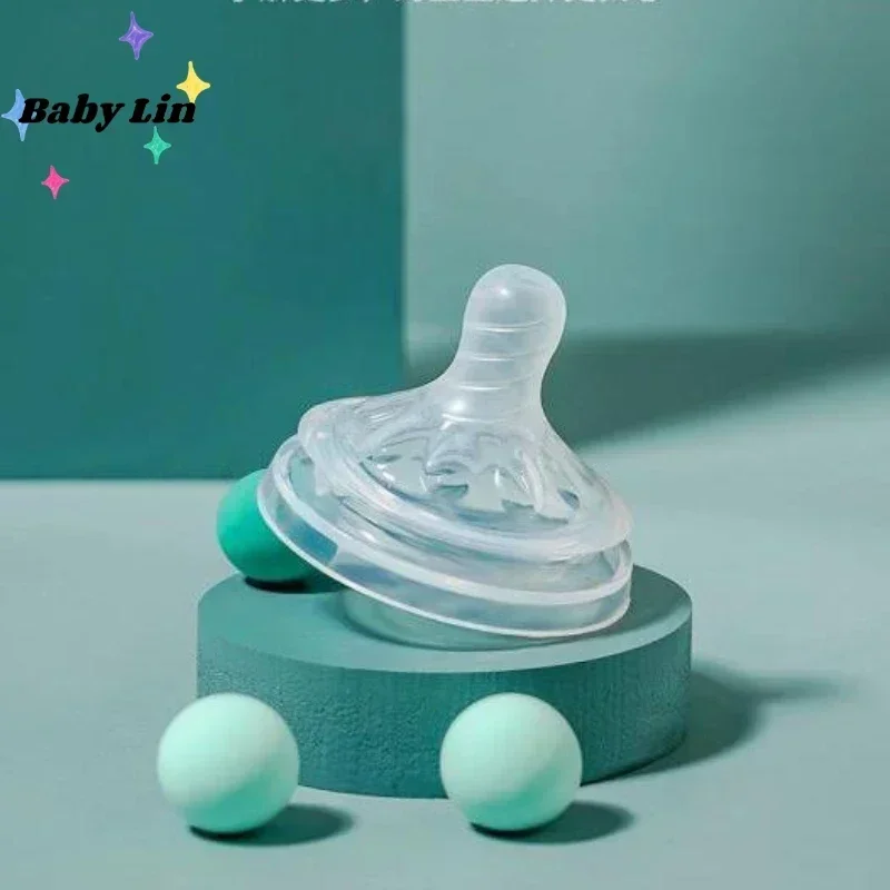 5.5Cm Brede Boring Moedermelk Tepels Baby Vloeibare Food Grade Silicagel Tepel Fles Accessoires Maternal Baby Benodigdheden