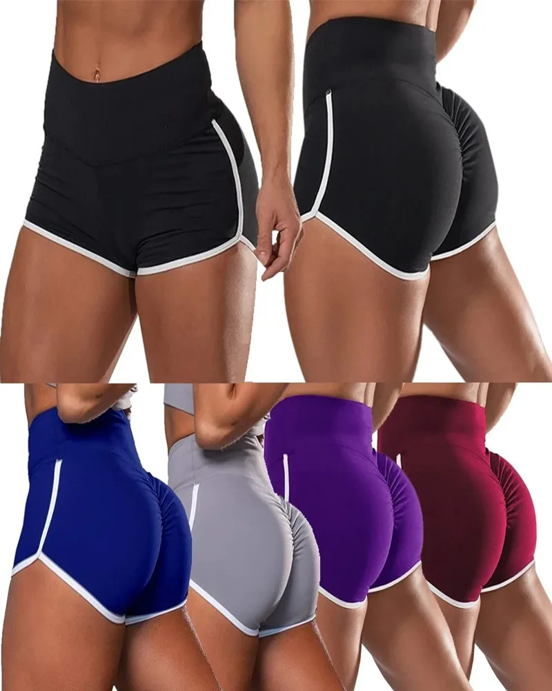 Athletic shorts, sexy, leggings Women\'s yoga shorts, adjustable length, stretchy, for women.