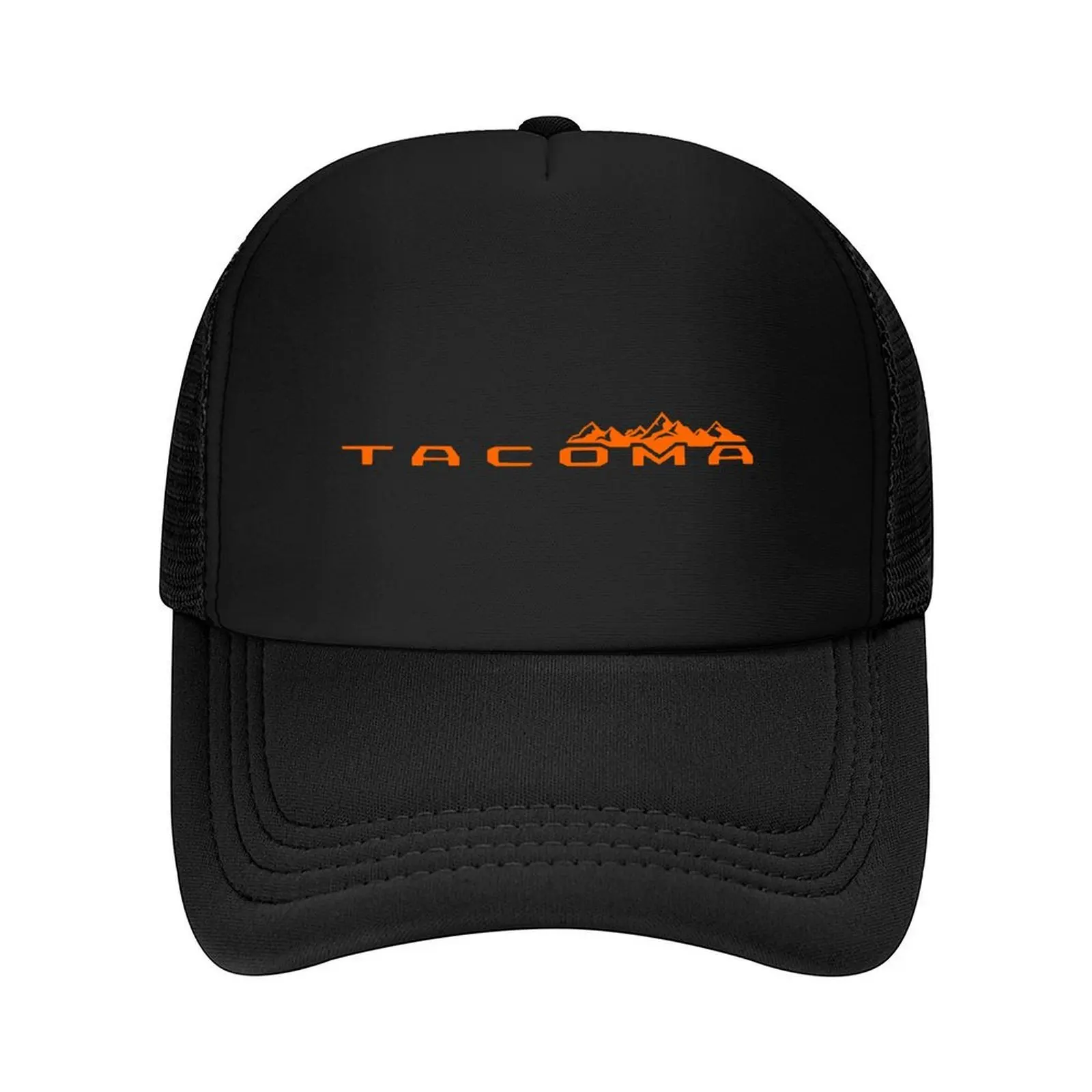

Tacoma Truck Mountains Tailgate Script Baseball Cap fishing hat black Beach Bag Visor Women's Hats Men's