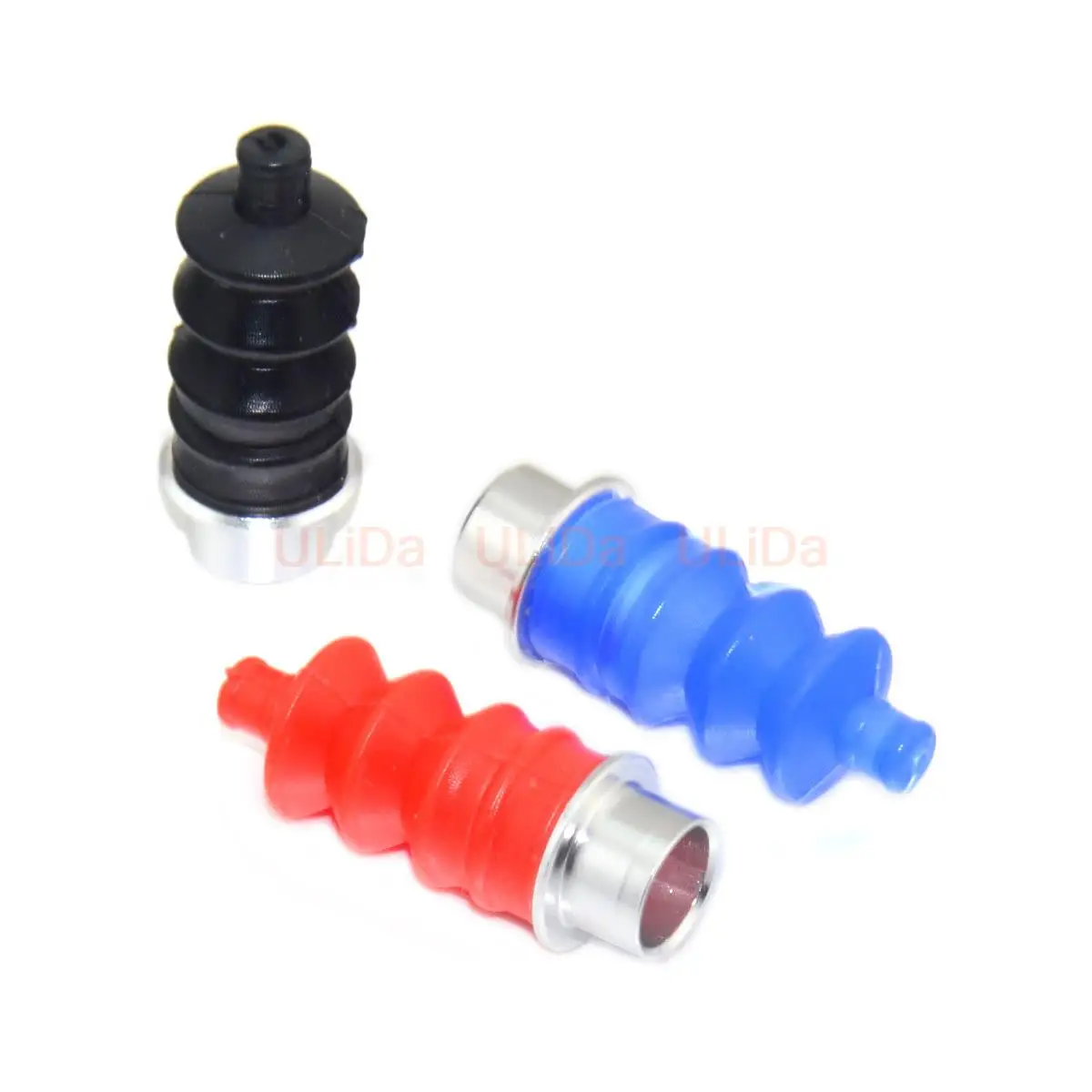 Short Rubber Bellows Radio Box Seals For 1.8/2mm Servo Push Rod Rudder Parts For DIY RC Boat Model/Brushless Speedboat