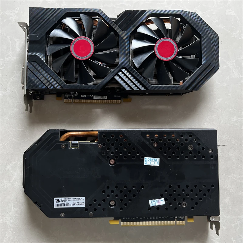 High Grade Rx 590 8gb Gddr5 Video Card Rx590 Rx 580 De 8gb Used Gaming Gpu Graphics Cards