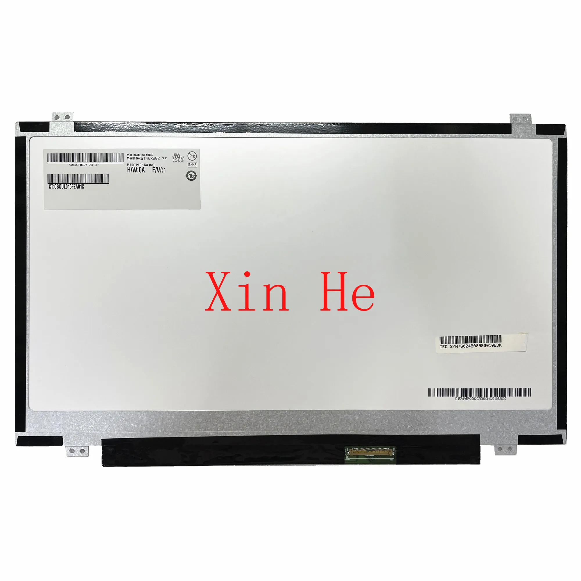 

14.0'' B140RW02 V.2 B140RW02 V.0 LP140WD2-TLD2 LTN140KT03 N140FGE-LA2 Laptop LCD Screen 1600*900 LVDS 40 PINS