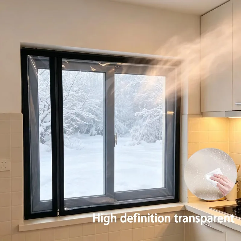 Professional household winter insulated curtains are windproof and cold proof, customizable in size, easy to install and durable
