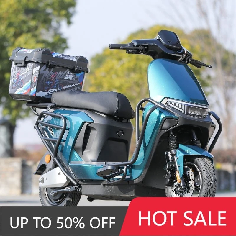 QQW High-quality adult two-wheeled electric motorcycle 72v20ah lithium battery long-distance high-speed 1200w electric scooter