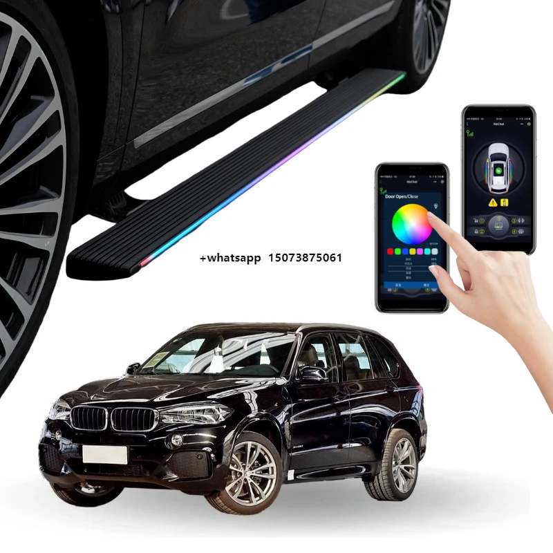 

Automatic Retractable Power Steps with Led Light for X5 Electric Running Board Side Steps
