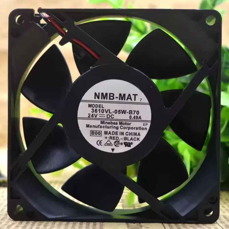 NMB-MAT 3610VL-05W-B70 DC24V 0.49A 9025 9CM cooling fan