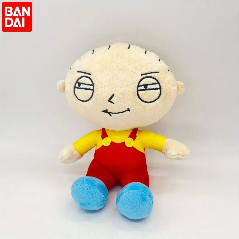 23cm Stewie Stuffed Toys Doll  Family Guy Kawaii Realistic Soft Doll Family Guy Anime Peripheral Plush Toy Throw Pillow Present