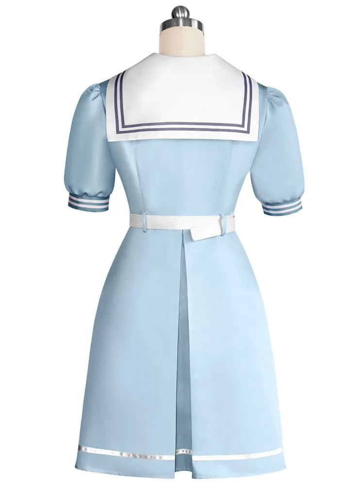 زي تنكري لمعبودات المدرسة ، أنيمي ، هاسو نو سورا ، جوغاكوين ، نادي معبودات المدرسة ، هينوشيتا ، كاهو أوتوموني ، كوزو ، أخضر جميل ، فستان موحد