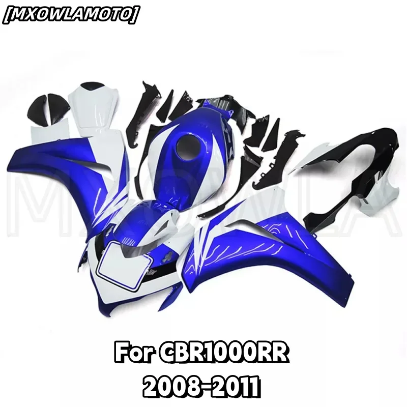 

New ABS Whole Motorcycle Fairings Kits For CBR1000RR CBR 1000RR CBR1000 RR 2008 2009 2010 2011 Injection Bodywork blue white