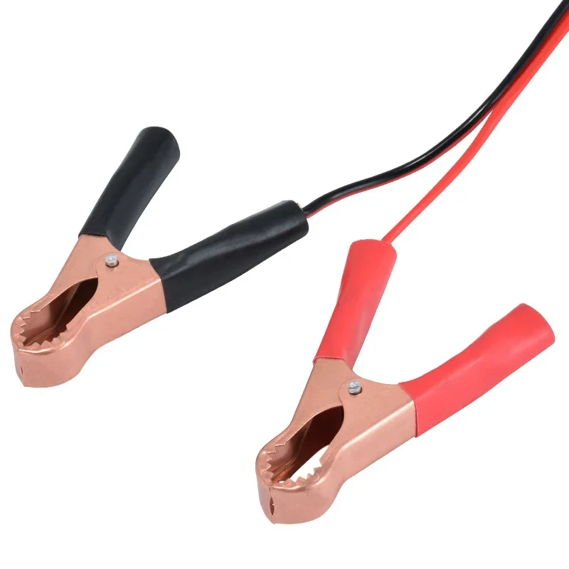 12V Car Cigarette Lighter Socket Power Plug Adapter With 30cm Cable Crocodile Clip Magnetic DC Power Connector  Auto Accessorie