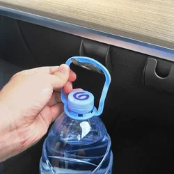 Hipacool Car Hooks for Tesla Model Y Secure Hidden Glove Box Hooks Car Accessories Storage Handbag Backpack Grocery Bag Holder