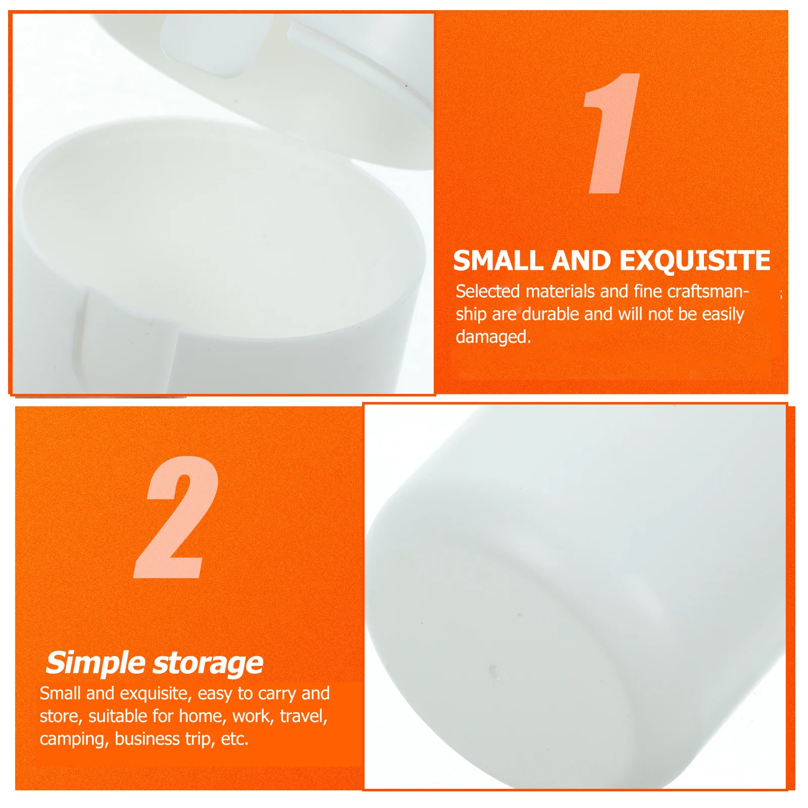 

2pcs Menstrual Cups Storage Box Microwave Sterilizer For Women Personal Items Disinfecting Tool Travel Organizer Female Supply