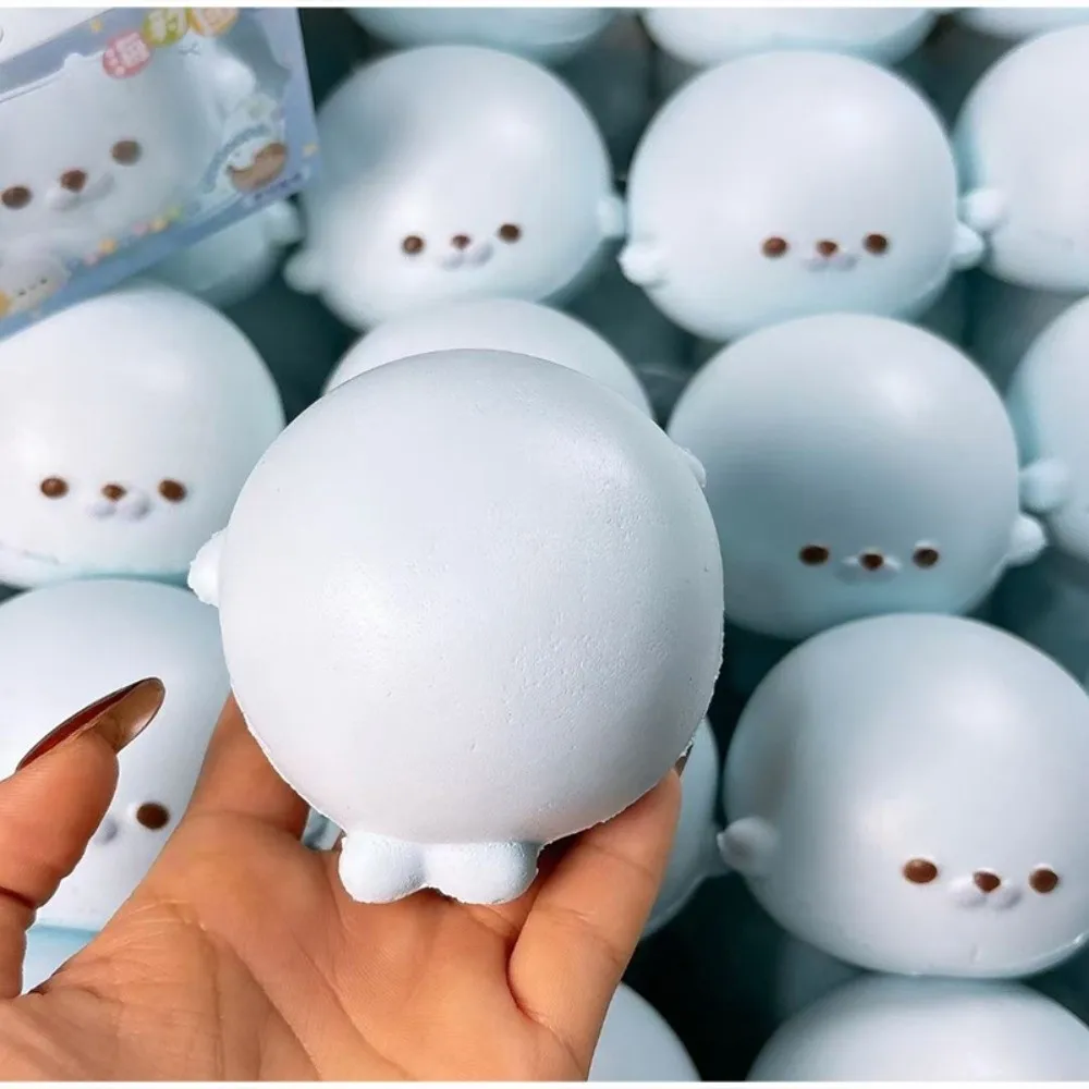 New Soft Seal Squeeze Toys Simulation Animal Small Sensory Fidget Toy Slow Rebound Creamy Texture Stress Relief Toy Gifts