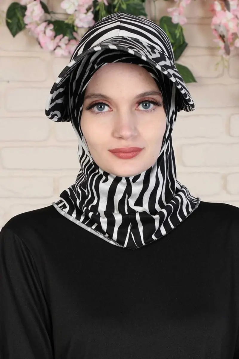 Pola Zebra Topi Combed