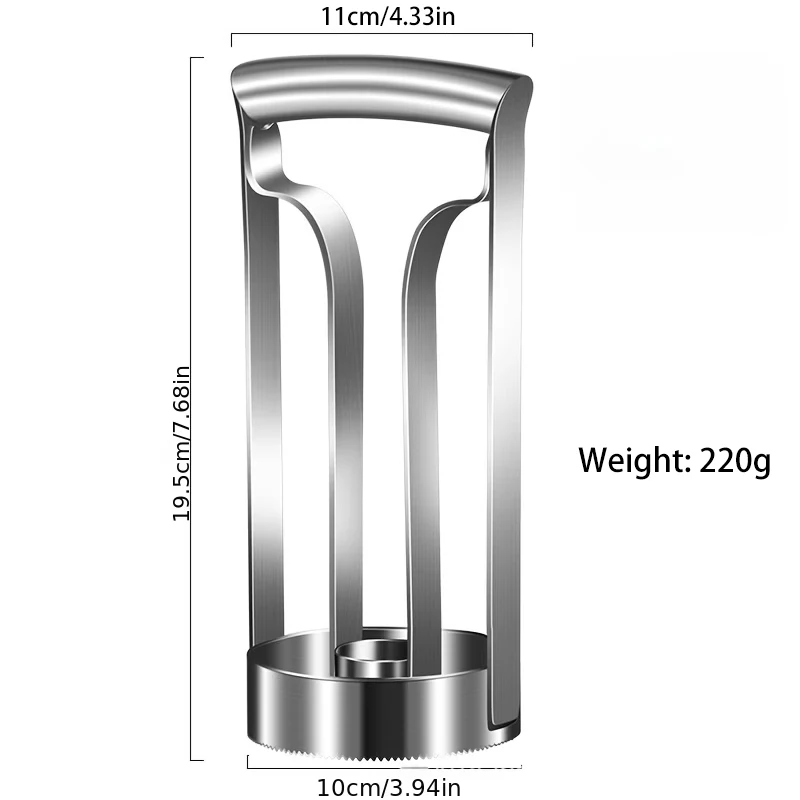 Pineapple Peeler Pineapple Corer Slicer Stainless Steel Fruit Cutter Easy Slicer Peeler Kitchen Gadget Cooking Tools view 6