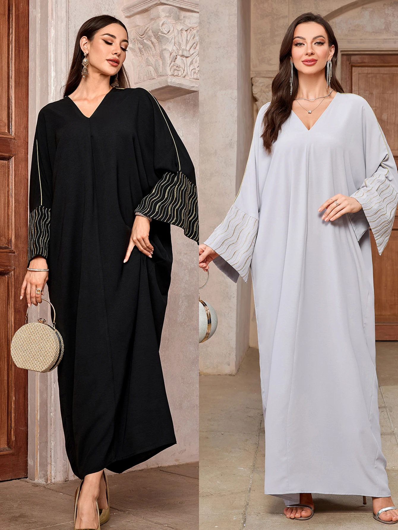 

Saudi Arabia Turkey Islam Muslim Dress Prayer Abaya Cardigan Ramadan Robe Abaya Clothes African Embroidery Dresses For Women