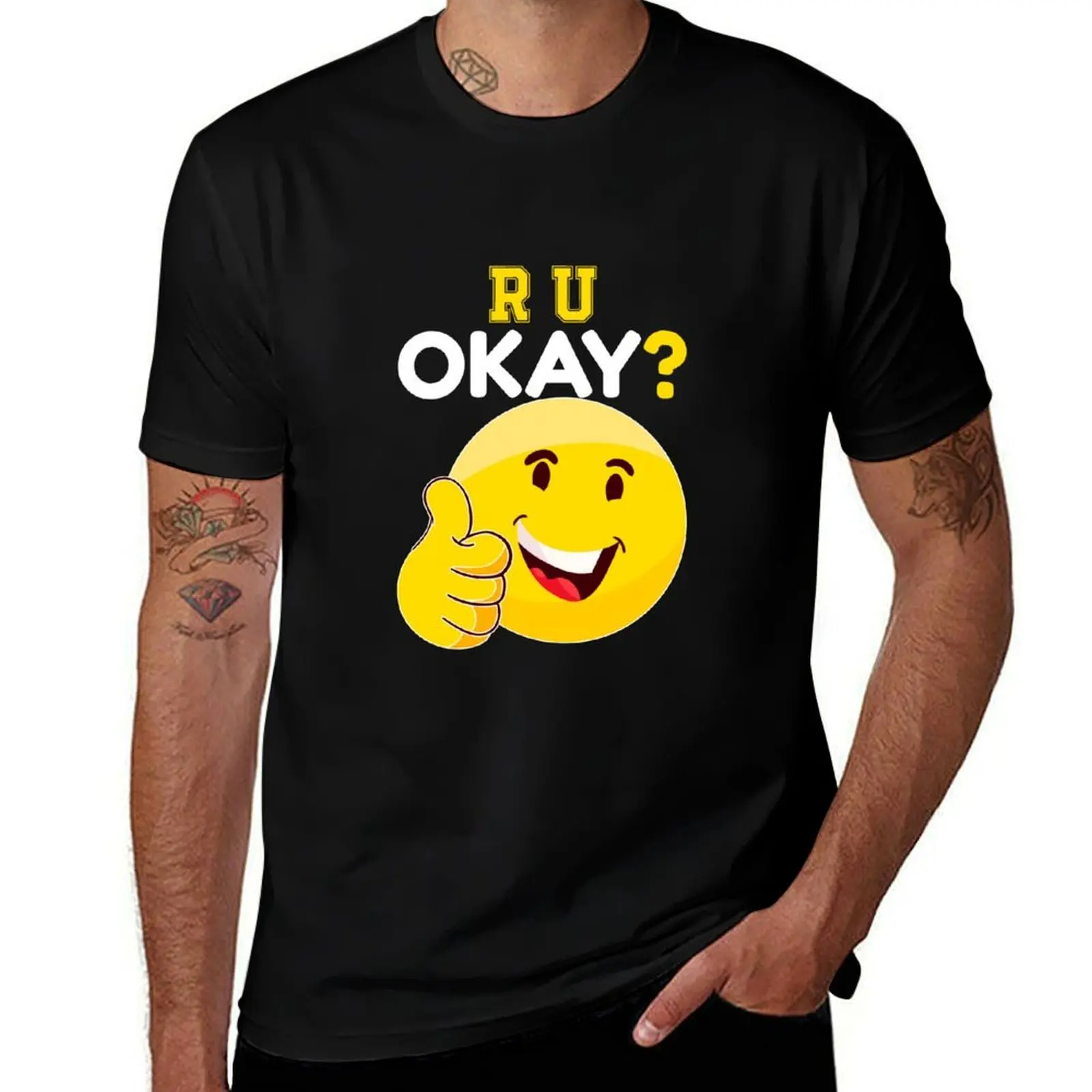 R U okay are you okay Event day, for are you ok 2022 T-Shirt Casual All Match Short Sleeve T-Shirt