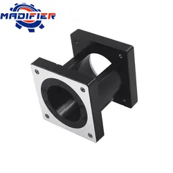Nema23 Mounting 57 Stepper Motor Fitted Black Steel Bracket Diy 3D Printer Cnc Parts 57ZJ-60B 57ZJXG-60B