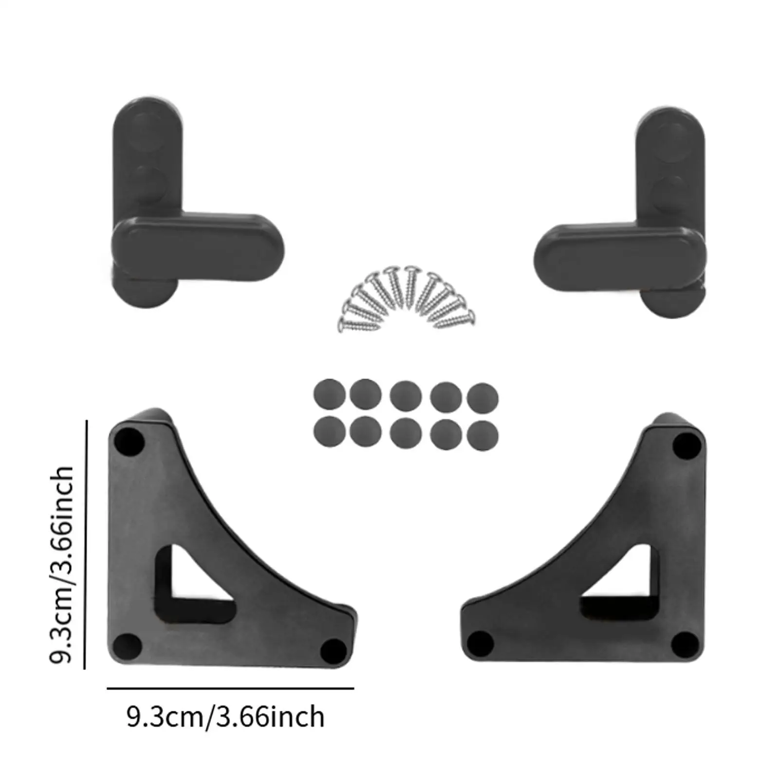 4x RV Table Board Buckle RV Accessories قفل مريح قسط عالمي قوي عالي المرفقات