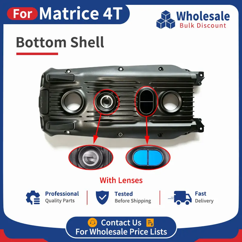 SNQP Bottom Housing Shell With Lenses For Matrice 4T Replacement Repair Spare Parts For Matrice 4T Bottom Housing Accessories