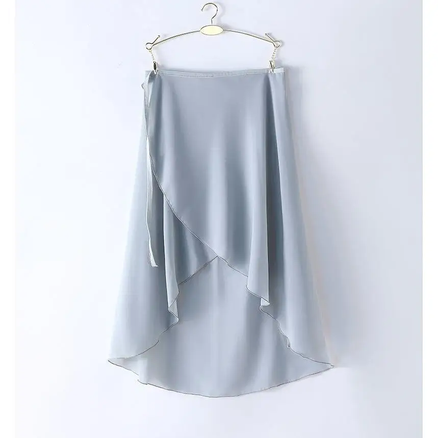 

Ele A-Line Skirt Women's Practice Outfit Teachers Dance Polyester Fiber Mid-Waist Busin Home Polyester Batwing pe