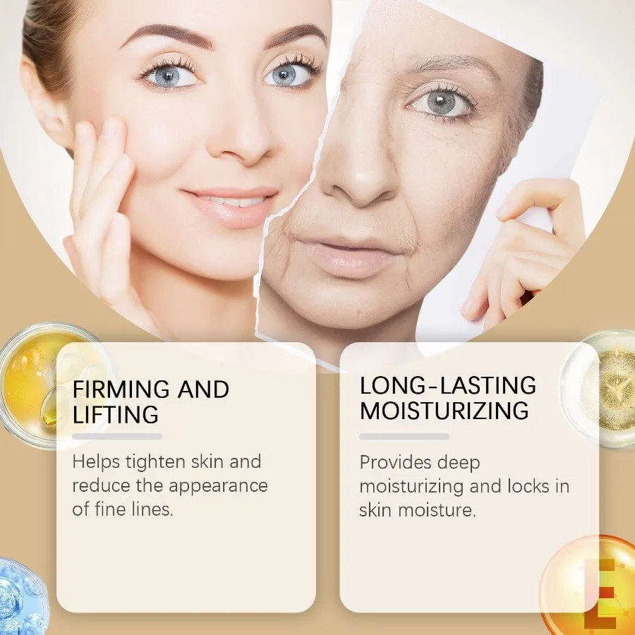 OUHOE Esencja ujędrniająca do twarzy Delikatna nawilżająca i liftingująca esencja pielęgnacyjna elastycznej skóry