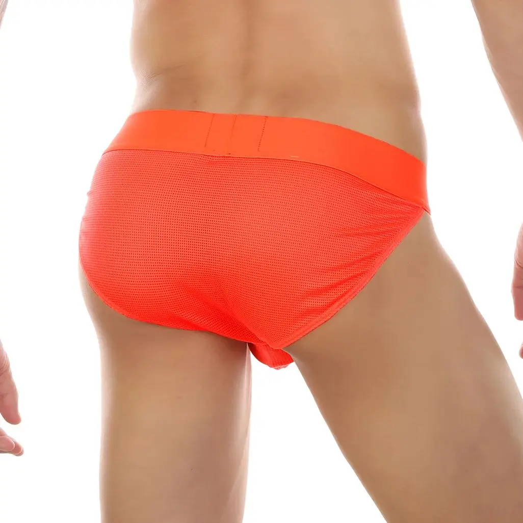 CLEVER-MENMODE Hommes Respirant Shorts Sous-Vêtements Fluorescents Poudres À vaccage Rapide Culotte dehors Sous-Vêtements Confortables