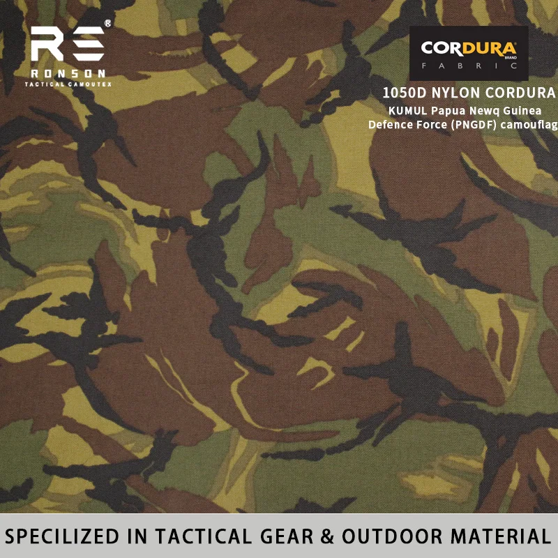 

KUMUL камуфляжная нейлоновая ткань Cordura с принтом 1000d, водонепроницаемая тактическая экипировка, ткань Оксфорд, прочные сумки с полиуретановым покрытием, жилет для улицы