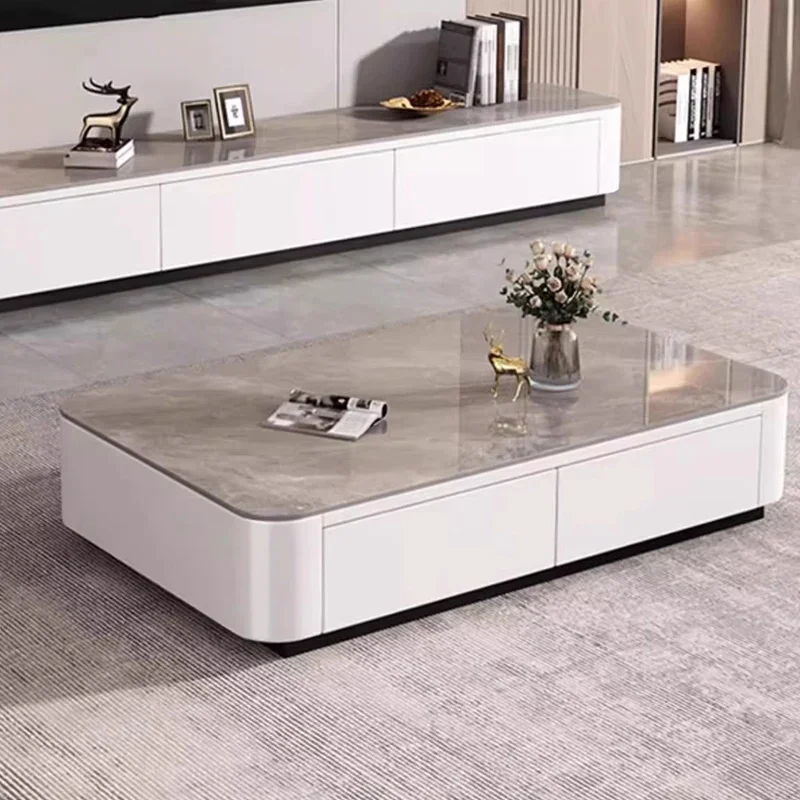 

Minimalist Cheap Side Table Cute Clear Simple Designer Computer Service Coffee Table Bedroom Mesa Auxiliar Postmodern Furniture