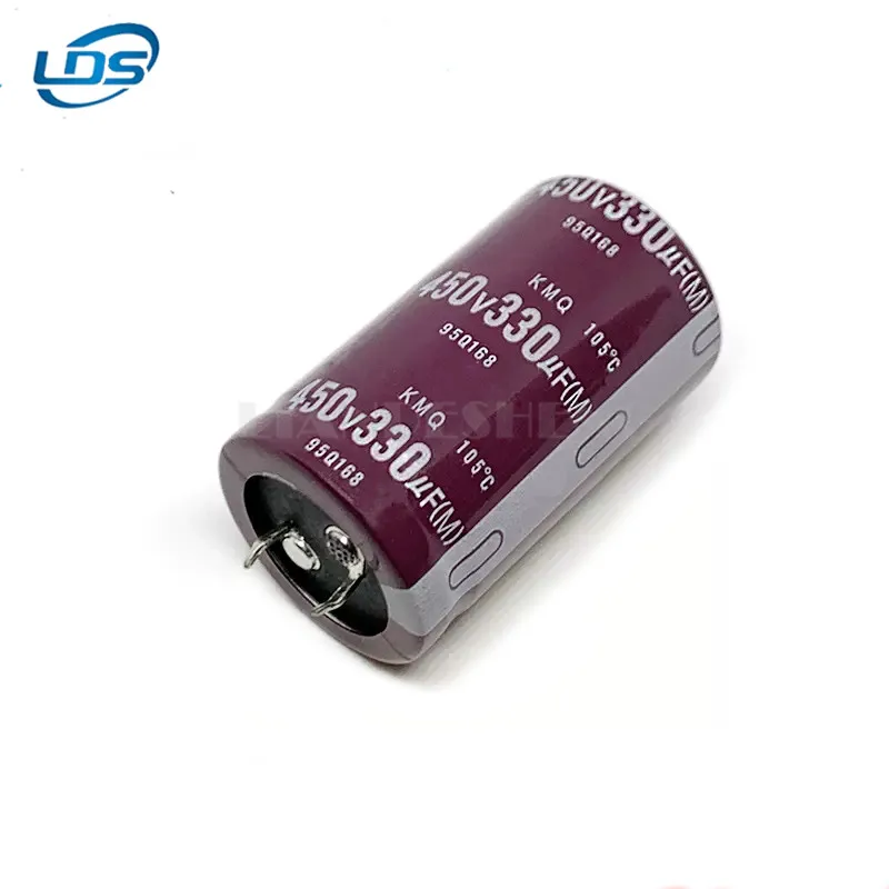 1pcs Horn Aluminum electrolytic Capacitor 400V/450 volts 330UF Micromethod 35x35/30*30/25X45mm