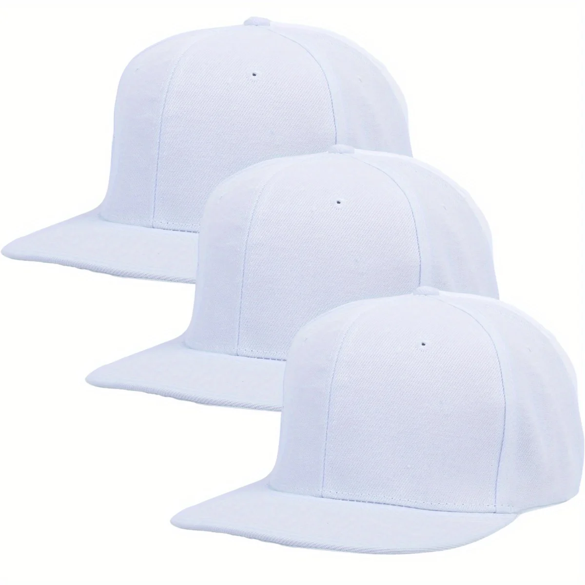 

3pc Fashion Casual Hip-hop Hat Short Brim Colour Blocking Baseball Cap Outdoor Sports Cycling Travel Trcuker Hat