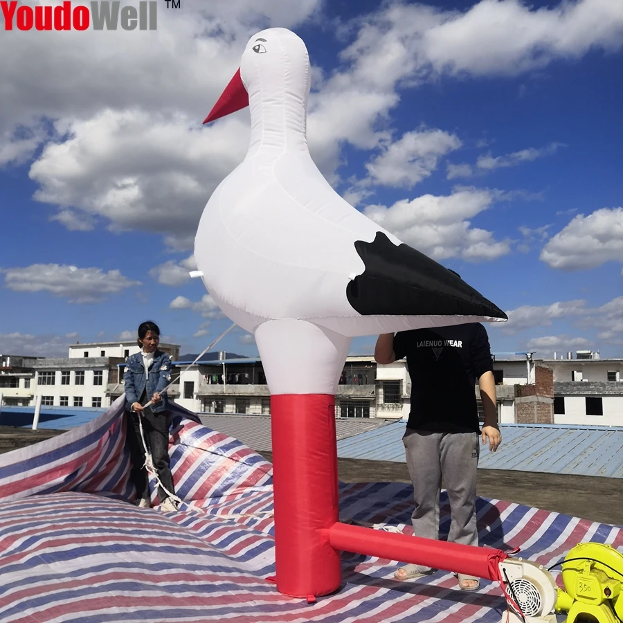 Inflatable Custom Animal Models, Standing Inflatable Birds, Pigeon Models, Advertising