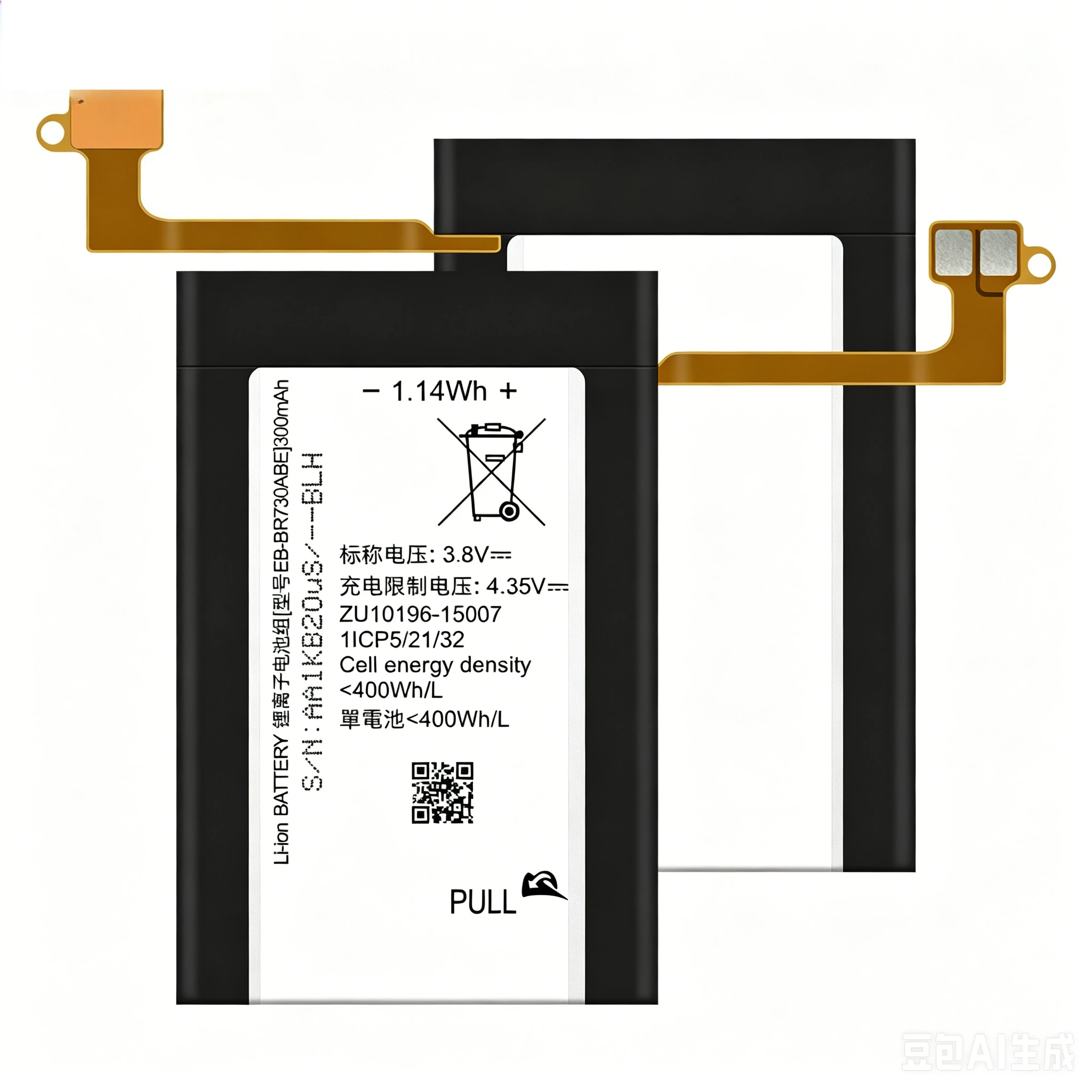 Brand New EB-BR730ABE EB-BR630ABY For Samsung Gear Sport SM-R600 S2 3G SM-R730A Galaxy Buds 3 Pro Smart Watch Batteries