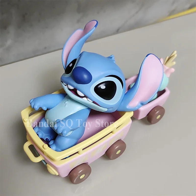 Original Miniso Disney Stitch Blind Box Lilo & Stitch Enjoy Travel Series Mysterious Surprise Figure Model Pvc Guess Bag Toy