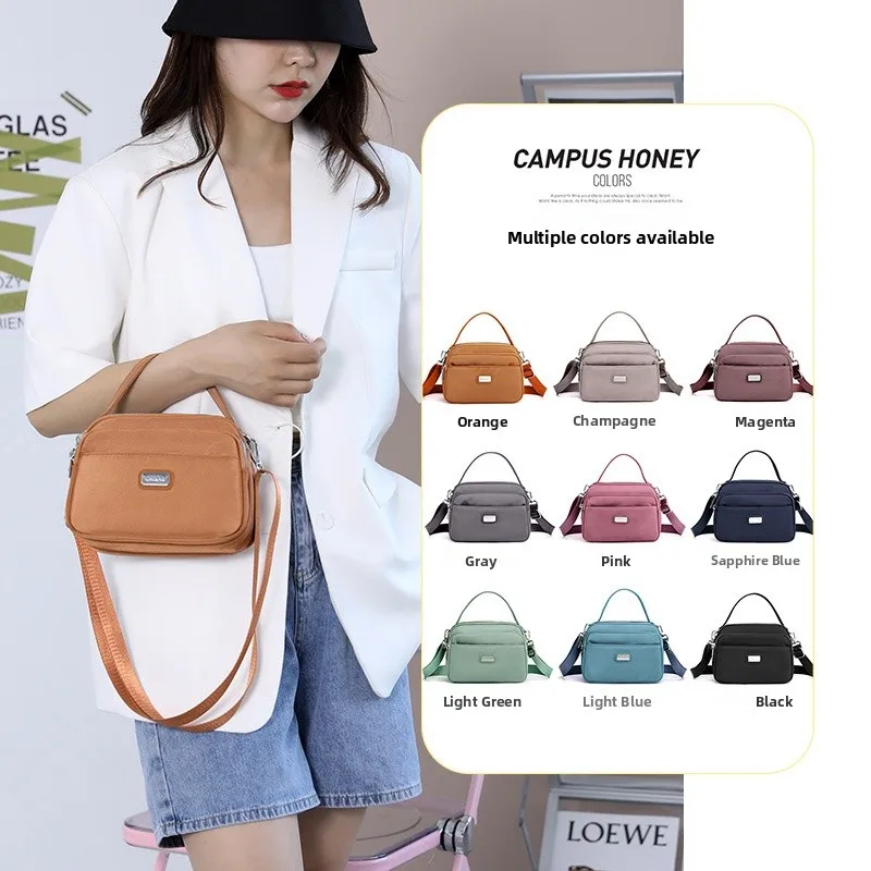 

Casual Faionable Large Capaci Women's Crossbody Bag Multi-Functional Handbag oulder Bag Outdoors Sweet College Sle
