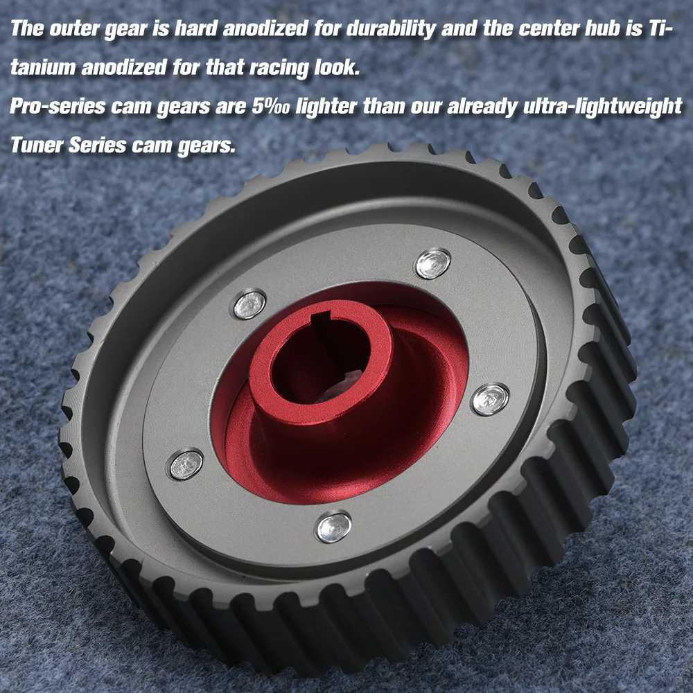 WLR - Adjustable Cam Gear Alloy Timing Gear FOR HONDA SOHC D15/D16 D-SERIES ENGINE CAM PULLEY PULLYS GEARS 1PCS WLR6542