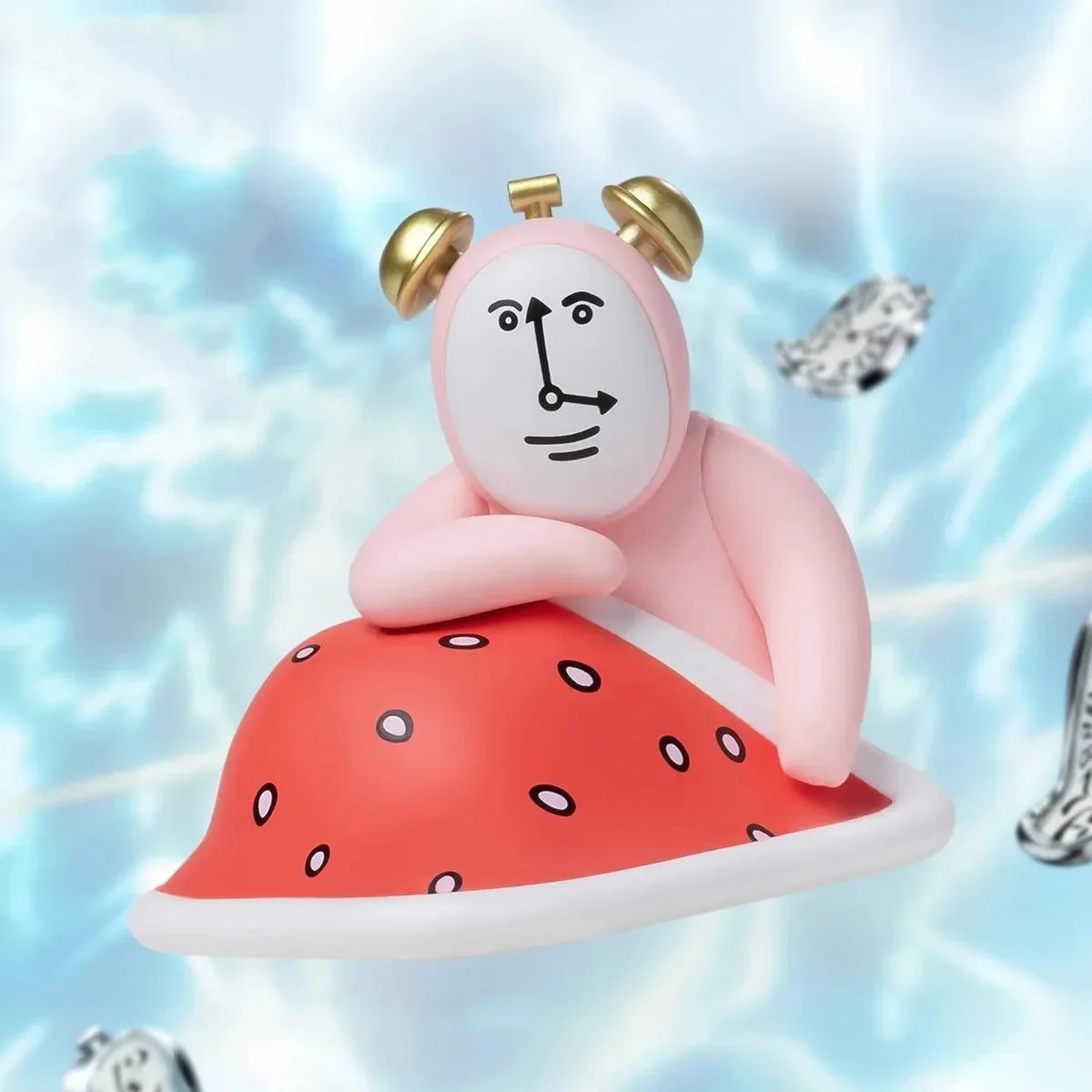 Mein Freund Kaninchen Abstrakte Serie V2 Mini Blind Box 6 cm Rosa Kaninchen Figur Tier Modell Schreibtisch Dekor Halloween geschenk