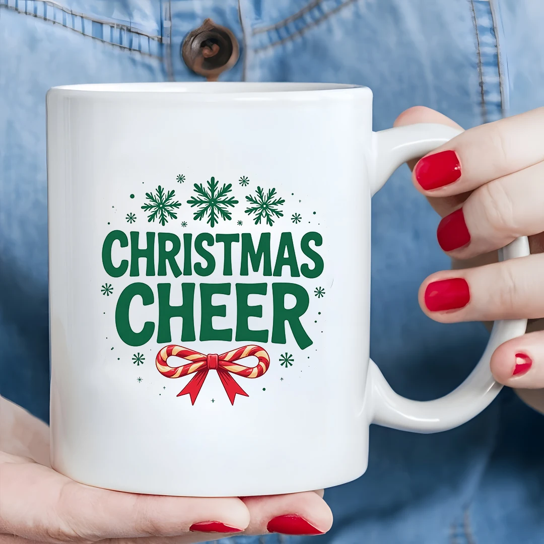 11oz Mug + Christmas Joy Cup - Christmas Gift Kids Water Cup Family Office Coffee Cup Creative Decor