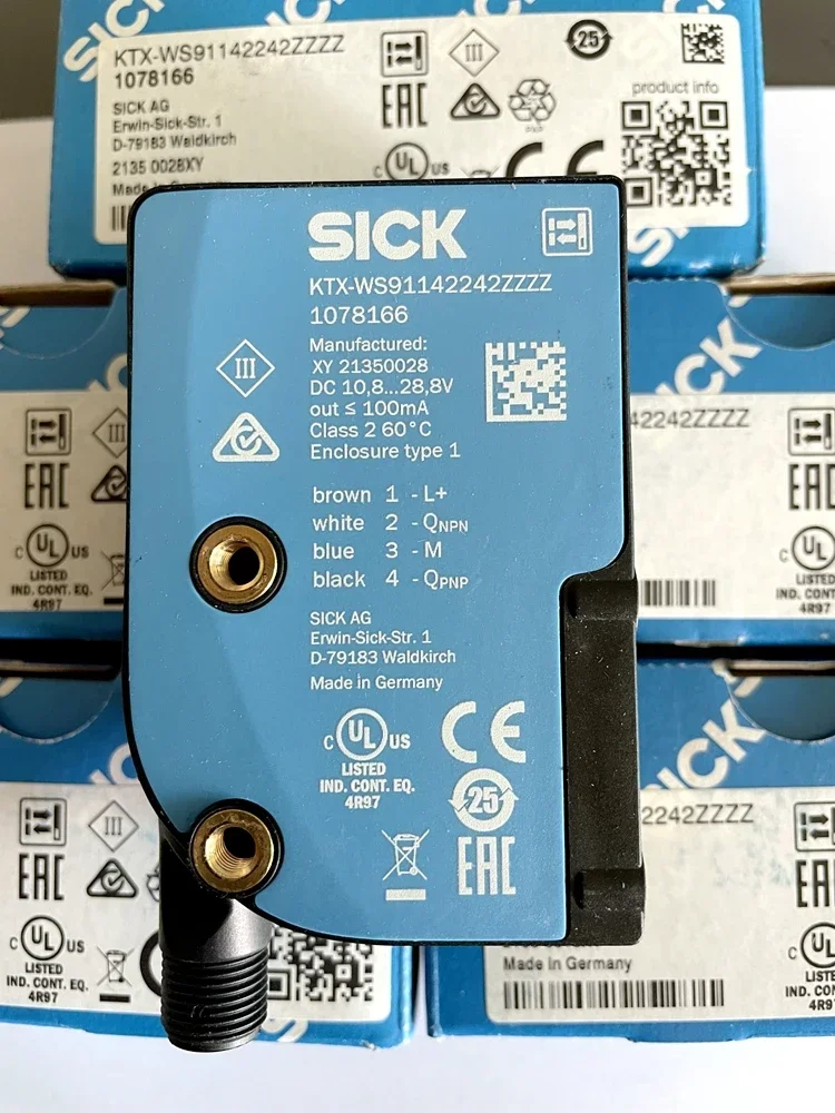 مراجعة شاملة للفتّات الأصلية SICK KTX-WS91142242ZZZZ و KTX-WS91141242ZZZZ – 100% جديدة وأصلية