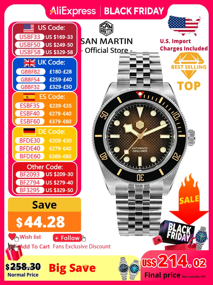 

San Martin 3D вафельный циферблат новые 40 мм часы для дайвинга NH35 мужские часы автоматические механические сапфировые водонепроницаемые 200 м светящиеся SN0128