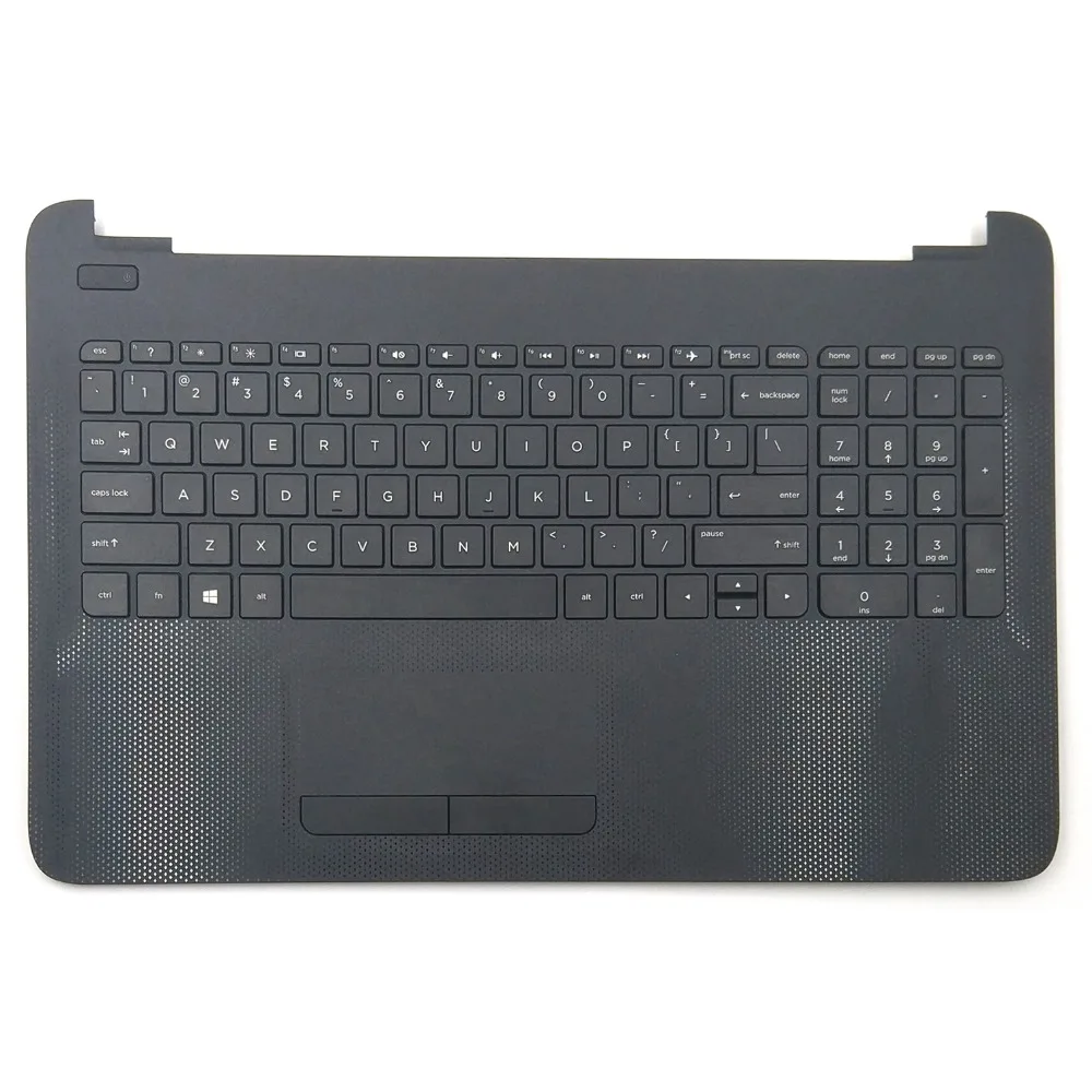 

New For HP 15-AC000 15-AC100 15-AF000 15-AF100 15-AC020DS 15-AC020NR Series Keyboard W Touchpad Palmrest Upper Case 813974-001