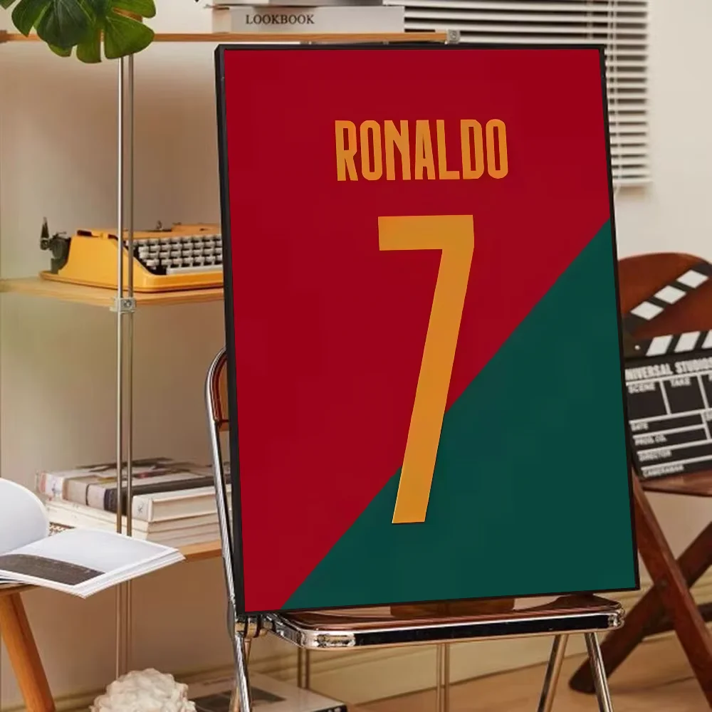 1 قطعة أسطورة كرة القدم الشهيرة المشارك ذاتية اللصق الفن مقاوم للماء ورقة ملصق مقهى بار غرفة جدار ديكور