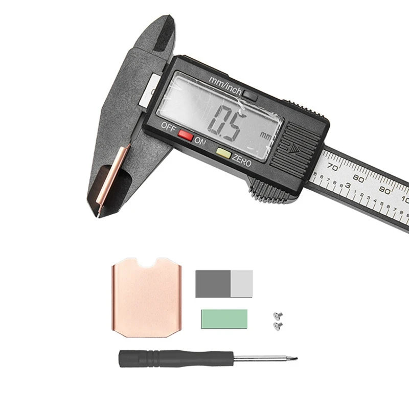 Disipador térmico de SSD 2230, disco duro de estado sólido, radiador de cobre para 2230 SSD, almohadilla térmica para consola de juegos, M2 Nvme, RISE-M.2