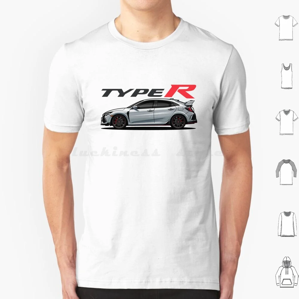 Civic Type R T Shirt Men Women Kids 6xl Car Cart Automotive Motors Civic Vehicle Sportcar Japan Jdm Race Supercar Tuning Nissan